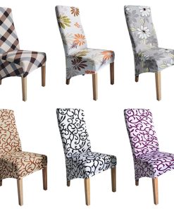 XL Size Pattern Long Back Chair Covers