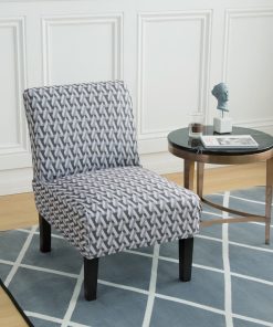 Spandex Stretch Armless Accent Chair Covers