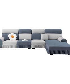 All-inclusive Universal L-shaped Sofa Covers With Skirt