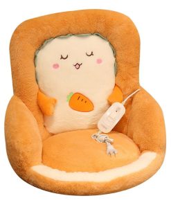 Toast Seat Cushion Cartoon Cute Animal Seat Cushion Family Office Sofa Decorative Pillow