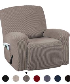 4/6/8 Pieces Stretch Non-Slip Recliner Chair Cover