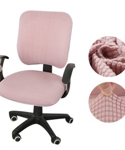 Stretchable Computer Chair Seat Slipcover 2 Pieces