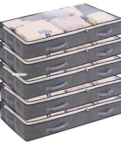 Foldable Quilt Storage Bag (39.4'' x 19.7'' x 5.9'')