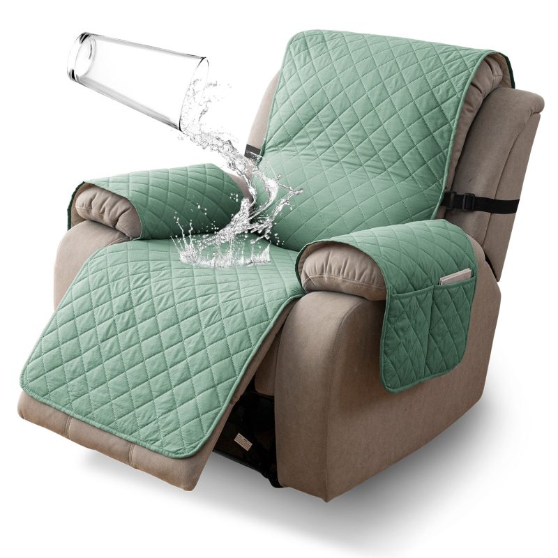 1pc High Quality Singel Recliner Chair Covers with Pocket