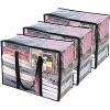 Transparent Clothing Storage Bag (23.6'' x 15.7'' x 9.8'')