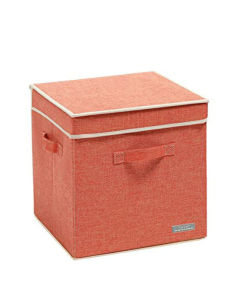 Colorful Storage boxes with Lids Closet Bin (13*13*13 in)