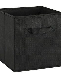 Foldable Square Storage Box Without Lid (11.0'' x 11.0'' x 11.0'')