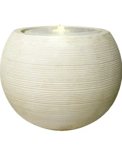 Indoor Outdoor Garden Ornament Made of Poly-Fiber Glass and Ceramics