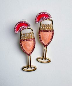 Alexa Earrings - Pink