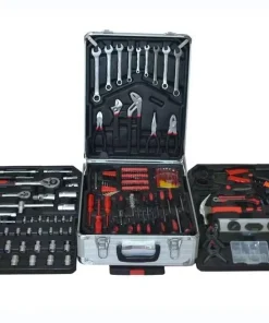 186pcs Set Power Pull Aluminum Four Layers Hardware Combination Auto Repair Household Tools Socket Set Box Tool Set