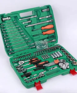 121pcs Professional Household Maintenance Hand Tool Set Home Tool Set Socket Wrench Screwdriver Kits