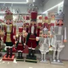 Plastic Large Giant Life Size 6ft Animated Music Singing Outdoor Christmas Nutcracker Dolls Solider Decorations