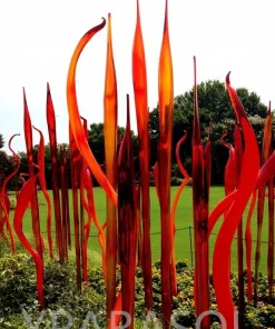 Garden Status Outdoor Decorations Wedding Decor Customized Handmade Tall Murano Glass Sculpture