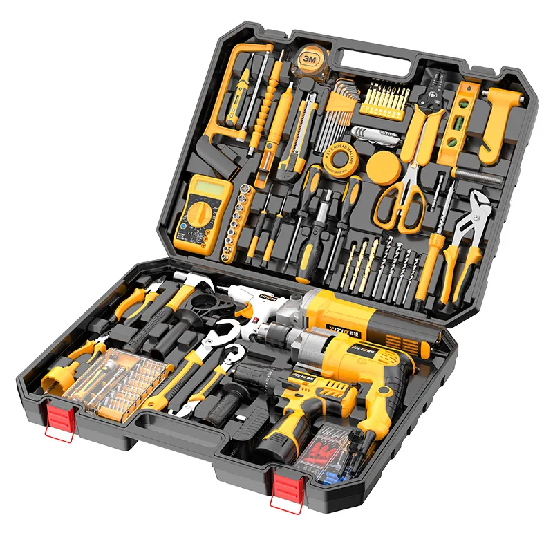 Hardware Power Tool Electric Drill Set Multifunctional Household Repair Tool Set