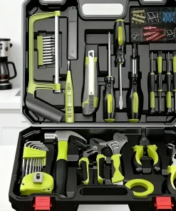 American In-stock Household Toolbox, Maintenance Electrician Tool Kit, Multi-functional Hardware Portable Tool Set