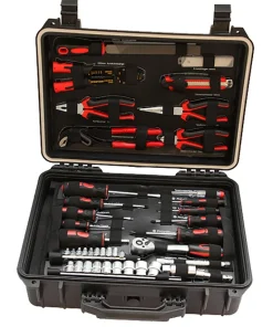 High Quality 100PCS HAND TOOL SET Household Tool Kit  in WATERPROOF CASE