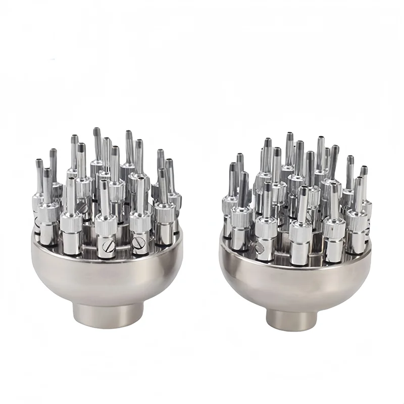 Hot Selling Three-Layer Stainless Steel Adjustable Waterfall Fountain Nozzle Factory Direct Garden Ornament