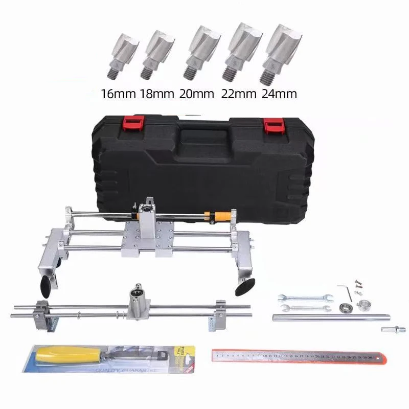 Household DIY Door Lock Fitting Kit, All-in-One Manual Woodworking Tools for Carpenters