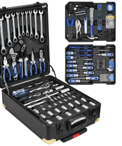 399pcs Professional Manufacturer's Household Auto Repair Tool Set Multi-Functional Hardware Hand Tools Aluminum