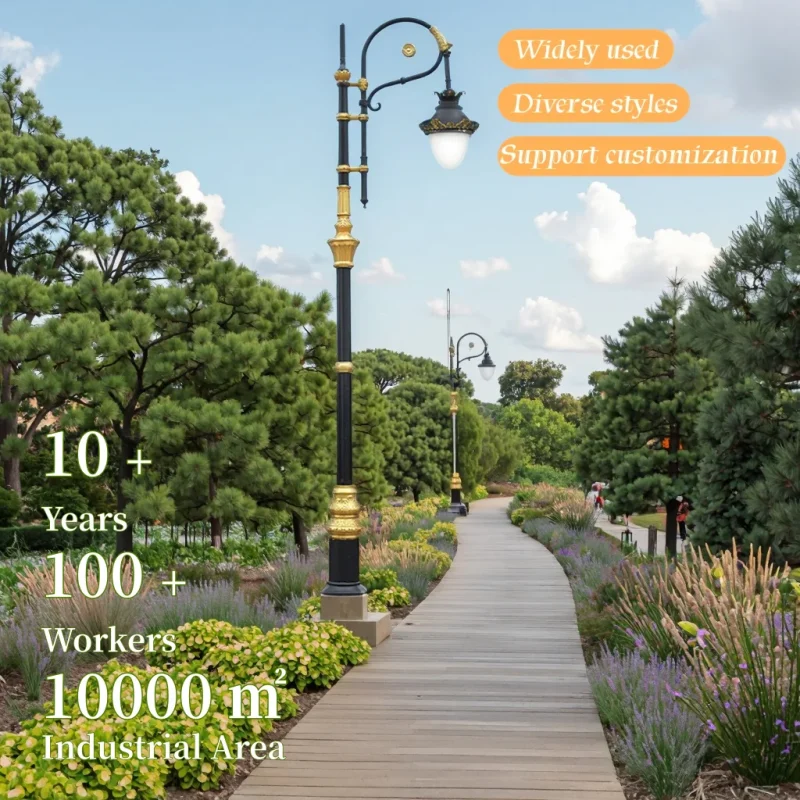 24v Outdoor Garden Lights  Garden Decoration Outdoor Solar Panel Light Garden Courtyard Walkway Permanent Outdoor Light