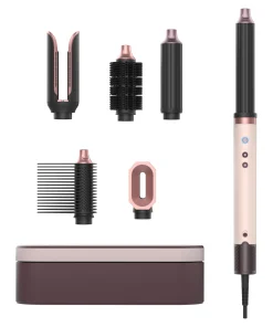 Mesky Hair Styling Tool Electric Ionic Bldc High Speed 5 in 1 Multi Styler Secador De Cabelo Hot air Brush Blow Brush Hair Dryer