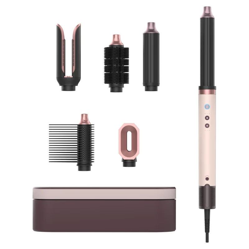 Mesky Hair Styling Tool Electric Ionic Bldc High Speed 5 in 1 Multi Styler Secador De Cabelo Hot air Brush Blow Brush Hair Dryer