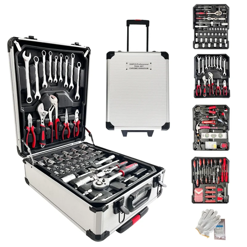 Ifixpro Professional Tool Box  Household Luggage Tool Set 799 Pcs Electric Tool Set