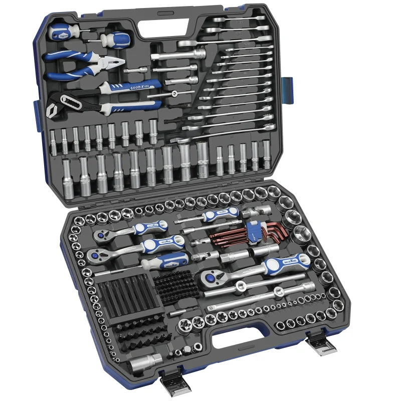 239 PCS Home Repair Tools Sets Precision Screwdrivers General Household Hand Tools Set with Plastic Toolbox Storage