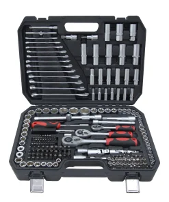 Wholesale 216-Piece Hand Tools Set for Household Professional Electrical Hardware Hammers Screwdrivers Wrenches Socket Set Case