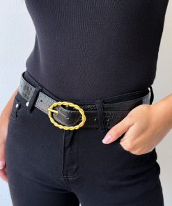 Hazel Twist Buckle Belt