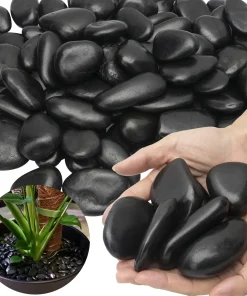 38lbs Natural Pebble Stone for Garden and Park Landscaping River Rock Cobble Decorative Stone