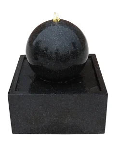 Modern Style Water Fountain Ball Waterfall New Design Hot Selling Garden Ornament Polyresin Decoration