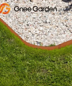 Extra-Tall Modern Outdoor Rectangle Corten Steel Garden Ornaments for Raised Beds Tiered Gardens Balconies