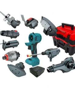 Multi Tools Power Tools Stock 11-in-1 Combo Kit Drill Jig Saw Reciprocating Saw Oscillating Tool Mouse Sander Attachments