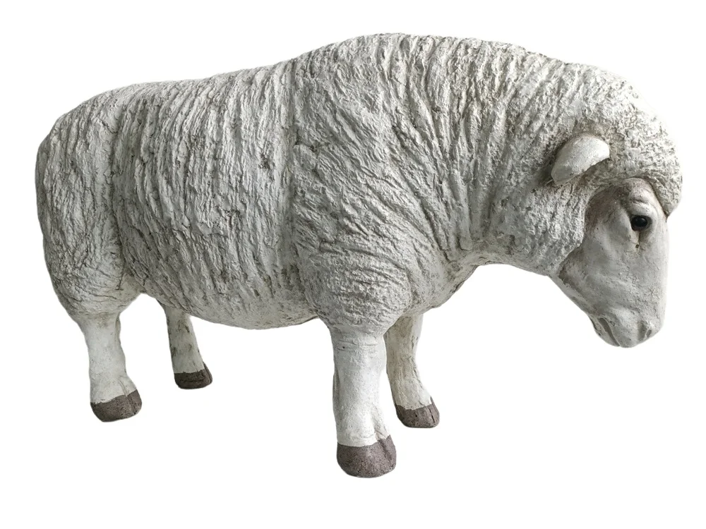 Magnesium Oxide Sheep Pen Landscape Decoration Item