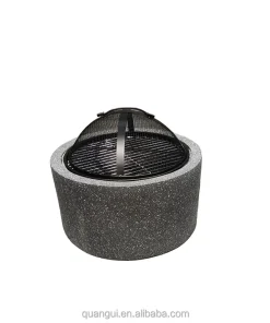 Hot Selling Customized Outdoor Portable Round Fire Pit Smokeless Charcoal Fire Bowl for Barbecue Garden Ornaments