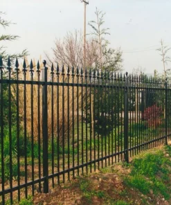 Hot Trending Zinc Steel Ornamental Picket Fence for Garden Security Non-Cracking Smooth Surface Galvanized Powder Coated Modern