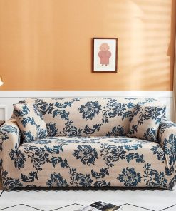 Printed Sofa Loveseat Slipcover