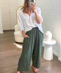 Tibet Pants Petite - Khaki