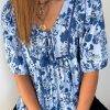 Lula Top - Blue Floral