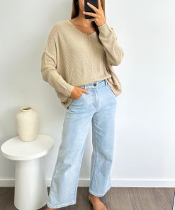 Nicolette Knit - Oatmeal