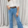 Whitley Petite High Rise Wide Leg Jeans - Light Denim
