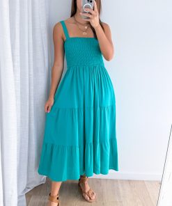 Rhi Dress - Teal