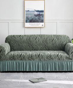 Stretch Universal Thick Soft Sofa Cover with Skirt