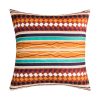 Bohemian Style Sofa Pillow Cover with Tassels Decorative India Cushion Cover