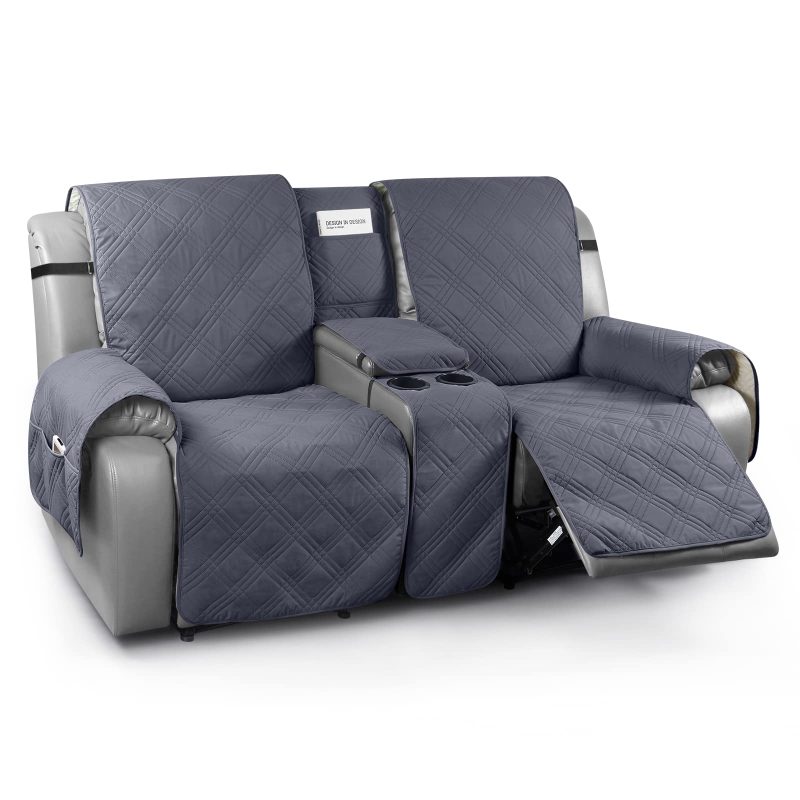 Waterproof Recliner Couch Covers with Console（2&3 Seater）