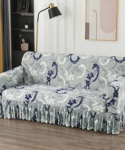 Non-Slip Stretch Skirt Sofa Cover 1/2/3/4 Seater