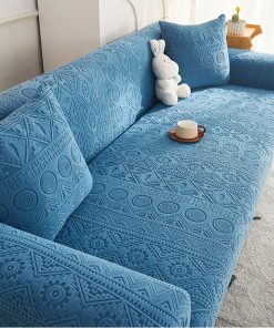 Anti-Scratching All-Inclusive Solid Pattern Sofa Cover