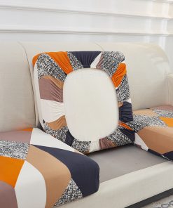 Printed Stretch Sofa Cushion Seat Cover