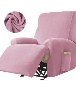Thick Velvet Split Recliner Sofa Cover for 1/2/3/4 Seat
